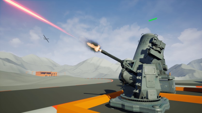 UE资产全功能固定武器系统 CIWS - 防空炮塔 Stationary weapon CIWS