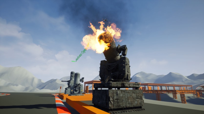UE资产全功能固定武器系统 CIWS - 防空炮塔 Stationary weapon CIWS