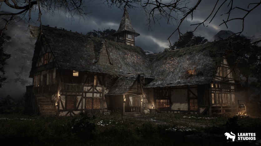 UE中世纪酒馆ULAT模块化中世纪室内外资产 Medieval Tavern + ULAT ( Modular , Medieval Interior Exterior , Medieval )