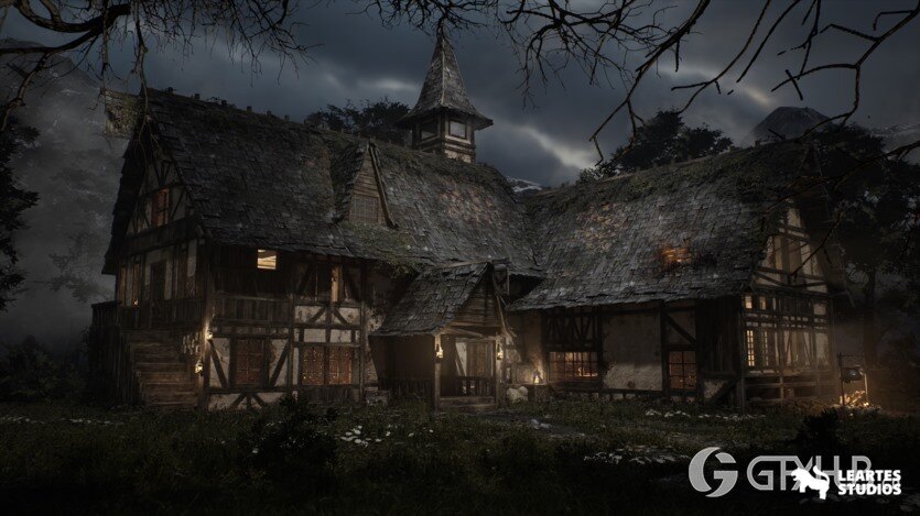 UE中世纪酒馆ULAT模块化中世纪室内外资产 Medieval Tavern + ULAT ( Modular , Medieval Interior Exterior , Medieval )