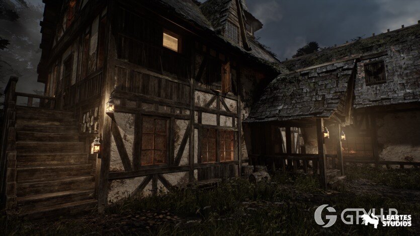 UE中世纪酒馆ULAT模块化中世纪室内外资产 Medieval Tavern + ULAT ( Modular , Medieval Interior Exterior , Medieval )