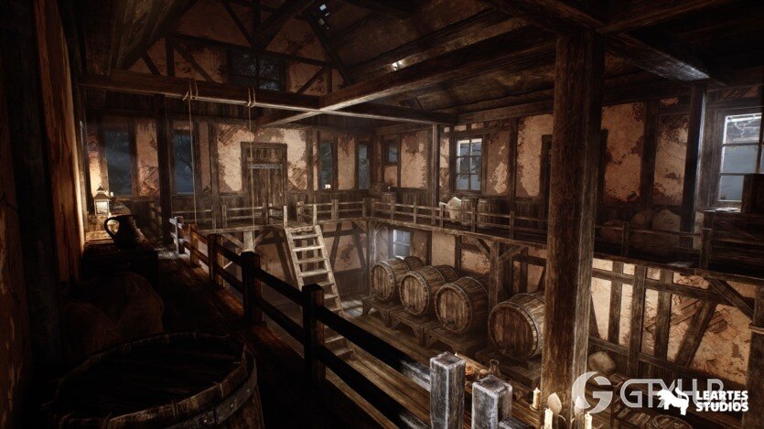 UE中世纪酒馆ULAT模块化中世纪室内外资产 Medieval Tavern + ULAT ( Modular , Medieval Interior Exterior , Medieval )