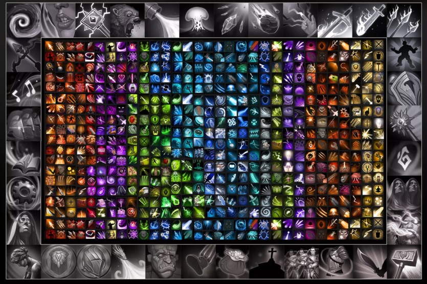 500个独特的手绘游戏技能图标 500 Skill Icons v1.4