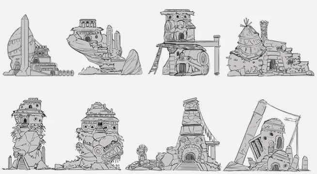 PS建筑设计绘画教程 CGMA - Fundamentals of Architecture Design with Tyler Edlin