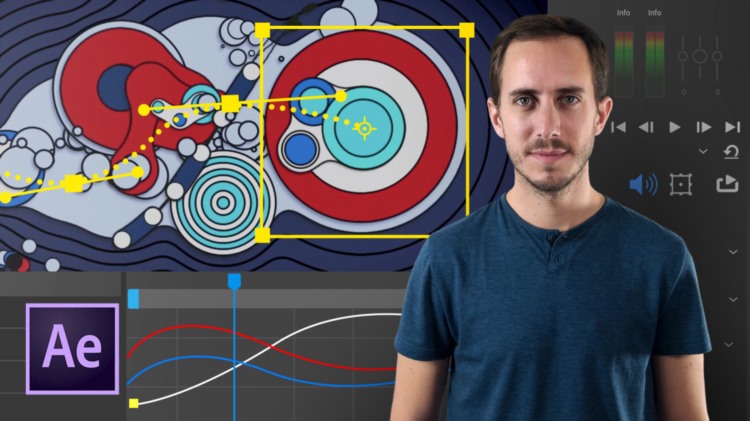 AE运动图形动画基础教程(西班牙语英文字幕) Domestika - Expressive Motion Graphics Animations