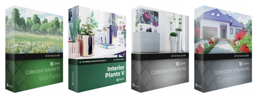 CGAxis 1000+3D模型超级捆绑 CGAxis – 1000+ 3D Models Bundle
