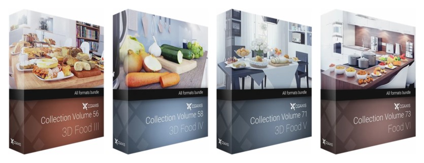 CGAxis 1000+3D模型超级捆绑 CGAxis – 1000+ 3D Models Bundle