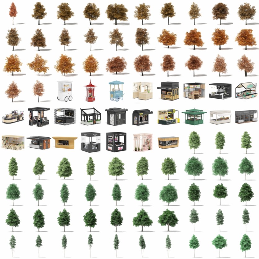 CGAxis 1000+3D模型超级捆绑 CGAxis – 1000+ 3D Models Bundle
