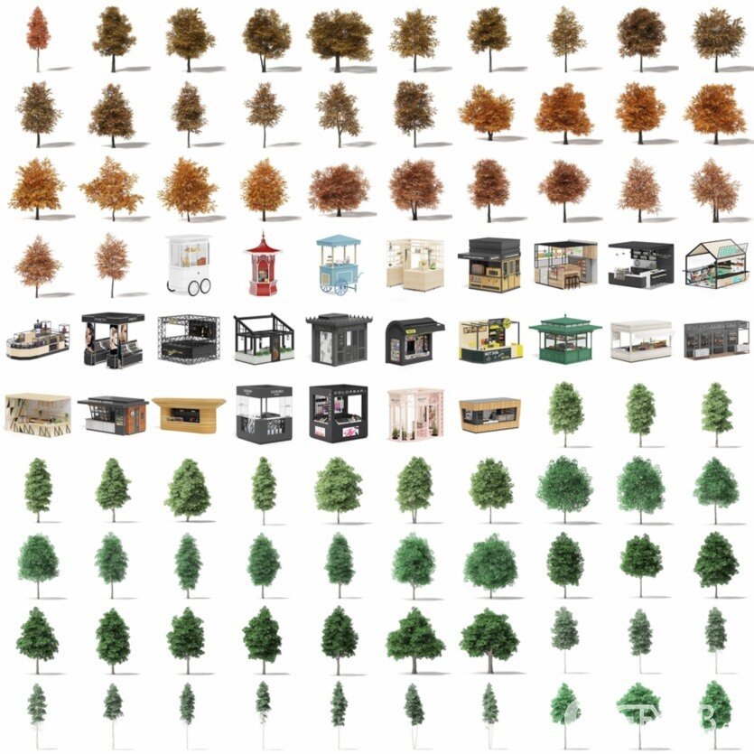 CGAxis 1000+3D模型超级捆绑 CGAxis – 1000+ 3D Models Bundle