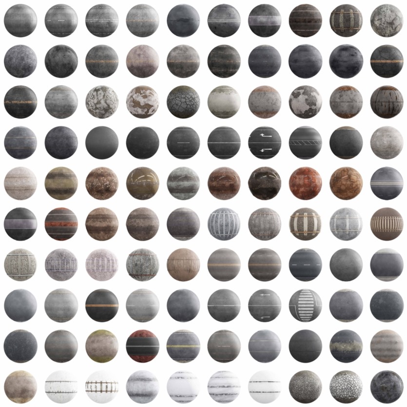 CGAxis 500个超清PBR无缝贴图合集4K8K分辨率 CGAxis – Physical 2 PBR Textures collection