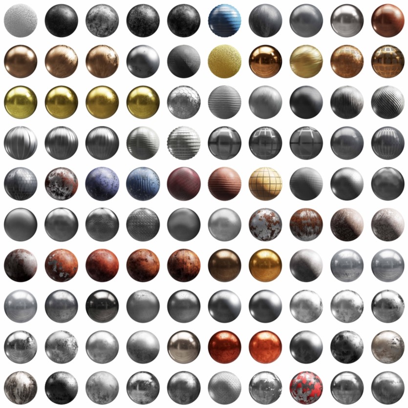 CGAxis 500个超清PBR无缝贴图合集4K8K分辨率 CGAxis – Physical 2 PBR Textures collection