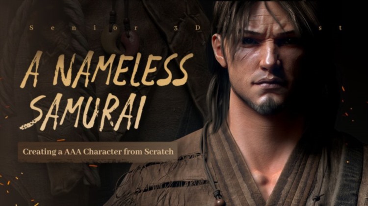 从零开始创造一个AAA游戏角色无名武士 Creating a AAA character from Scratch A Nameless Samurai