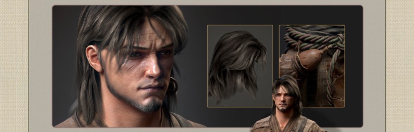 从零开始创造一个AAA游戏角色无名武士 Creating a AAA character from Scratch A Nameless Samurai