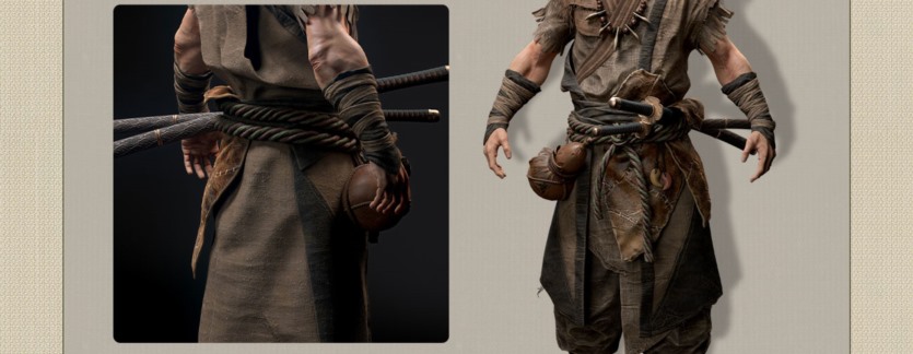 从零开始创造一个AAA游戏角色无名武士 Creating a AAA character from Scratch A Nameless Samurai
