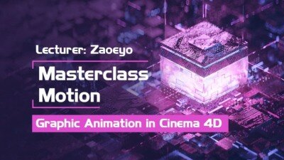 Cinema 4D大师级动态图形动画 Masterclass Motion Graphic Animation in Cinema 4D