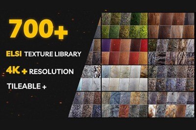 700+3d艺术家的完整逼真平铺无缝PBR贴图库 Complete Realistic Tileable PBR Texture Library For 3d Artists |+ 700 Textures