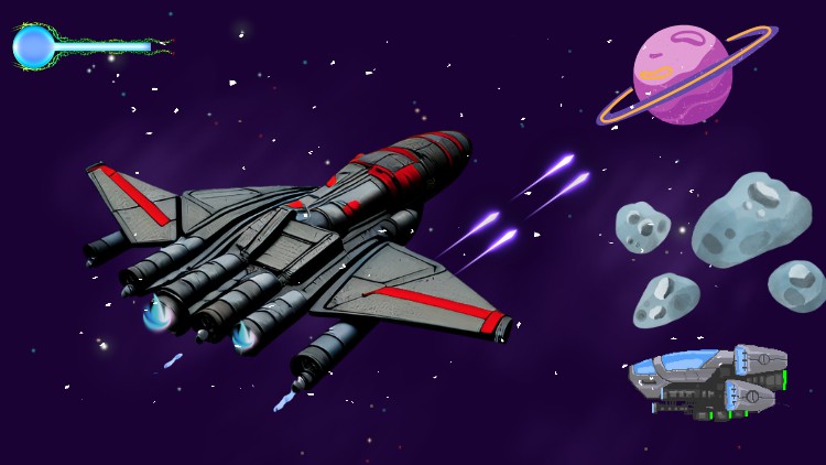 2024年Unity C# 初学者完整2D太空射击游戏 Complete 2D Space Shooter in Unity C# For Beginners 2024