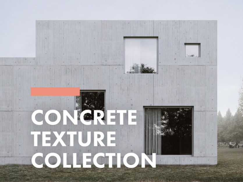 高清混凝土贴图合集 Concrete Texture Collection - by Nicolai Becker Images