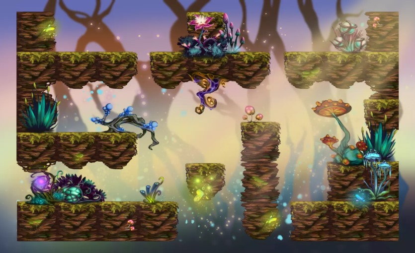 幻想森林手绘2D主题装饰品 2D Tile Pack - Fantasy Forest v1.0