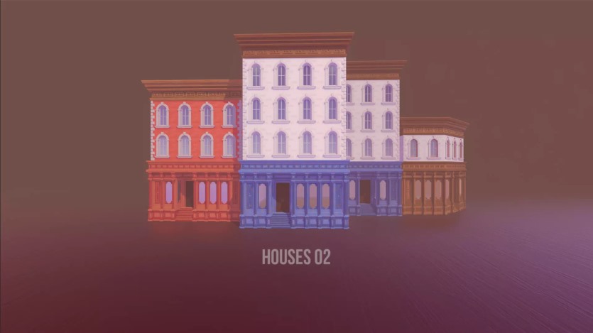 Unity模块化风格殖民小镇资产 Modular Stylized Colonial Town v1.0