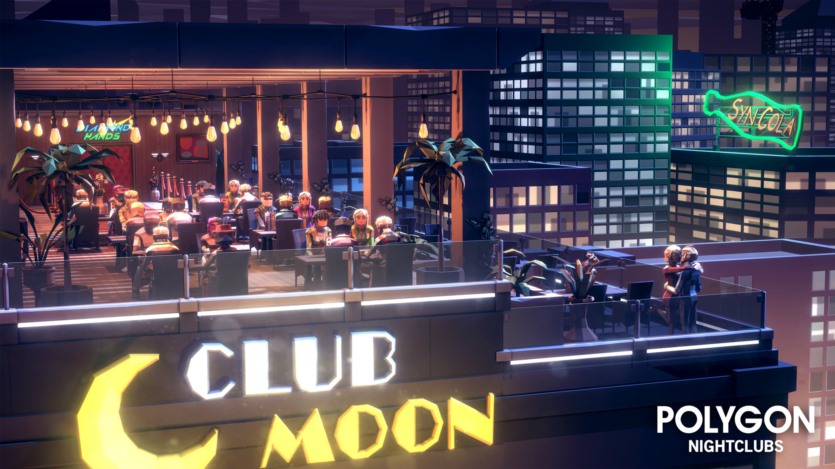UE虚幻引擎夜总会Low Poly资源包 POLYGON - Nightclubs (4.26+)