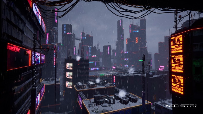虚幻引擎UE赛博朋克郊区资产 Cyberpunk Outskirts 5.1+