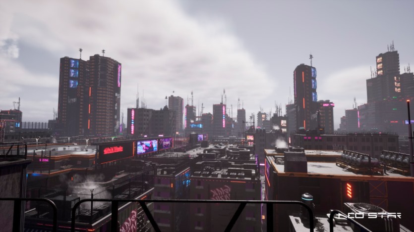 虚幻引擎UE赛博朋克郊区资产 Cyberpunk Outskirts 5.1+