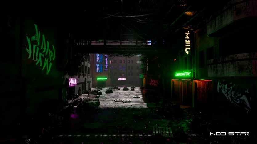 虚幻引擎UE赛博朋克郊区资产 Cyberpunk Outskirts 5.1+