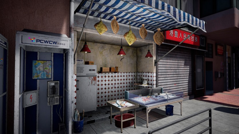 UE虚幻引擎香港街道资产 Hong Kong Street