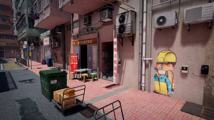 UE虚幻引擎香港街道资产 Hong Kong Street