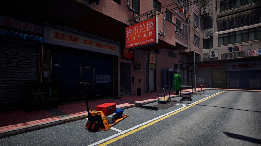UE虚幻引擎香港街道资产 Hong Kong Street