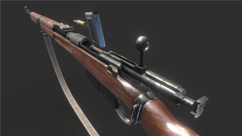 武器枪械游戏资产3D模型合集第1季 PBR Game Weapons Firearms 3D Models Vol.1
