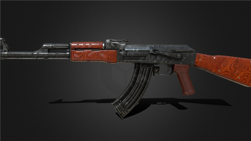 武器枪械游戏资产3D模型合集第1季 PBR Game Weapons Firearms 3D Models Vol.1