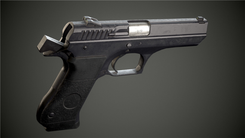 武器枪械游戏资产3D模型合集第1季 PBR Game Weapons Firearms 3D Models Vol.1