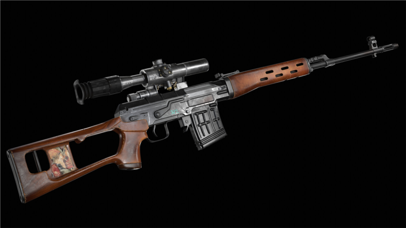 武器枪械游戏资产3D模型合集第1季 PBR Game Weapons Firearms 3D Models Vol.1