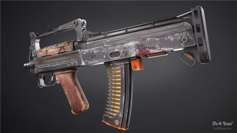 武器枪械游戏资产3D模型合集第1季 PBR Game Weapons Firearms 3D Models Vol.1