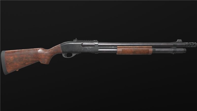 武器枪械游戏资产3D模型合集第1季 PBR Game Weapons Firearms 3D Models Vol.1