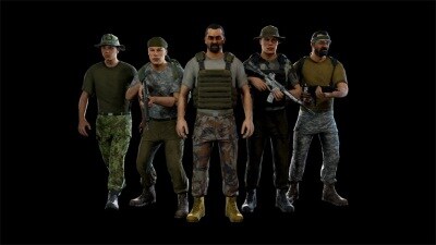 PBR Game 游戏人物角色3D模型合集（格式：MAX\FBX\OBJ）