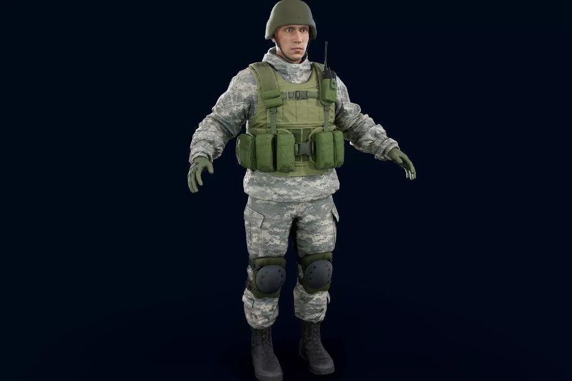 PBR Game 游戏人物角色3D模型合集（格式：MAXFBXOBJ）