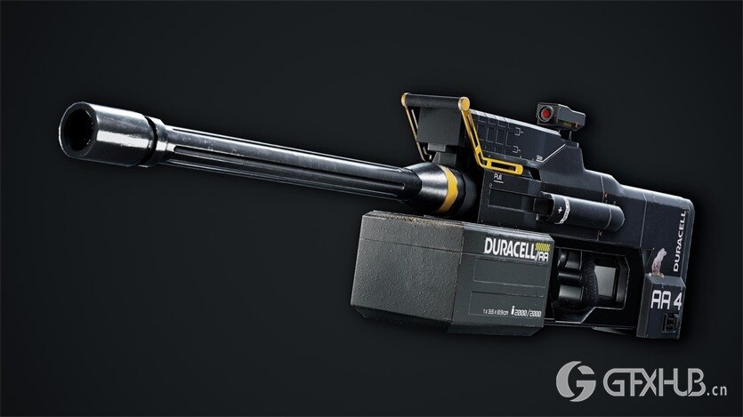 武器枪械游戏资产3D模型合集第2季 PBR Game Weapons Firearms 3D Models Vol.2