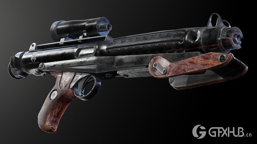 武器枪械游戏资产3D模型合集第2季 PBR Game Weapons Firearms 3D Models Vol.2