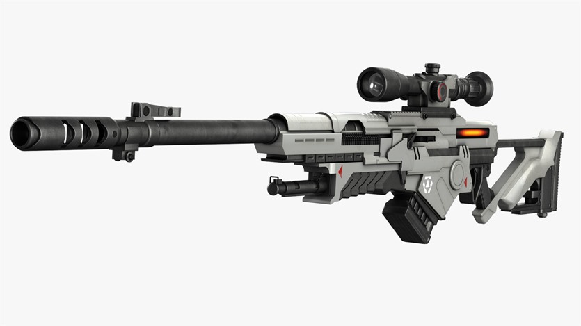 武器枪械游戏资产3D模型合集第2季 PBR Game Weapons Firearms 3D Models Vol.2