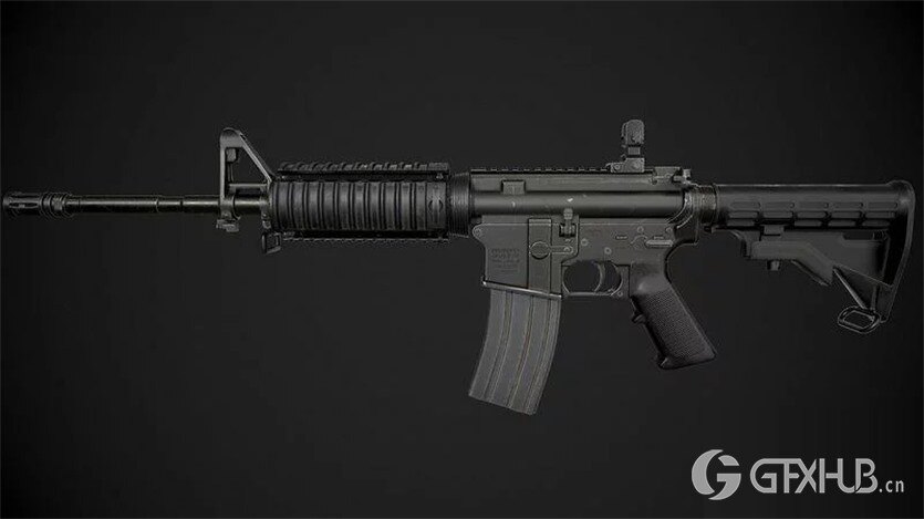 武器枪械游戏资产3D模型合集第2季 PBR Game Weapons Firearms 3D Models Vol.2