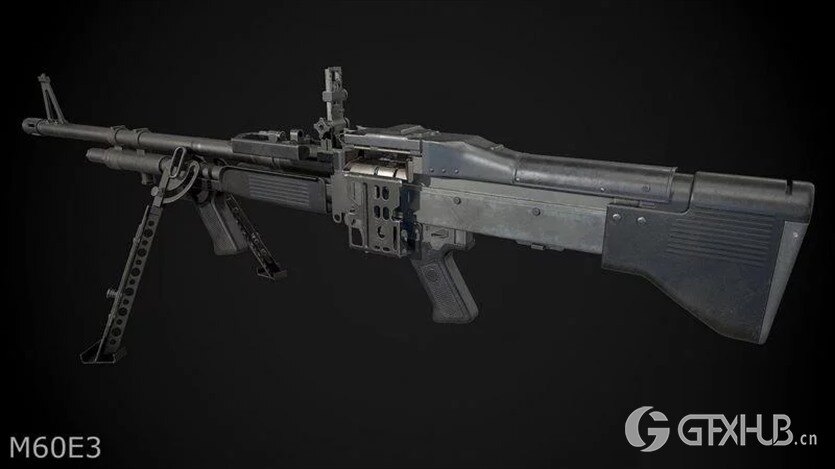 武器枪械游戏资产3D模型合集第2季 PBR Game Weapons Firearms 3D Models Vol.2