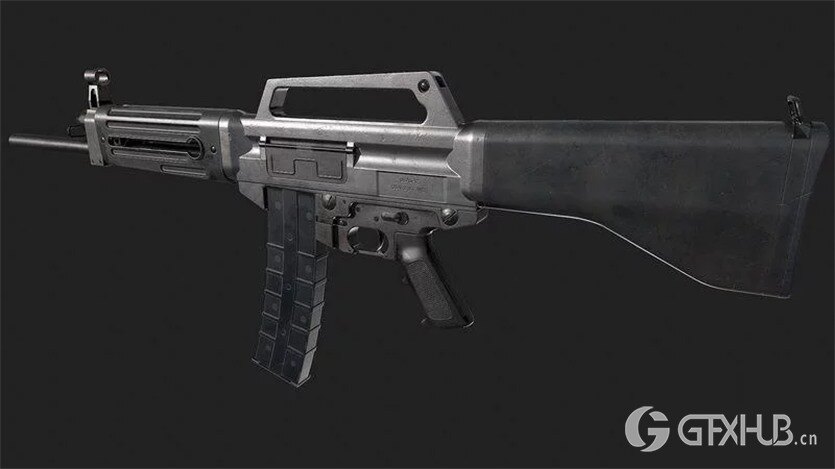 武器枪械游戏资产3D模型合集第2季 PBR Game Weapons Firearms 3D Models Vol.2