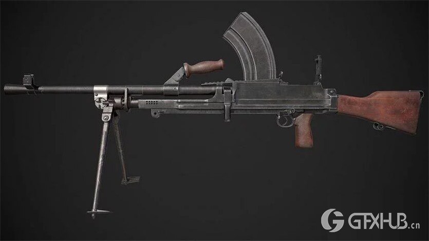 武器枪械游戏资产3D模型合集第2季 PBR Game Weapons Firearms 3D Models Vol.2