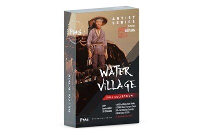 中国风水乡渔村人物角色村庄木屋建筑生活元素3D模型 Big Medium Small – Water Village（更新）