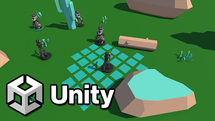 学习使用Unity和C#创建回合制策略游戏 Learn To Create a Turn-Based Strategy Game With Unity & C#