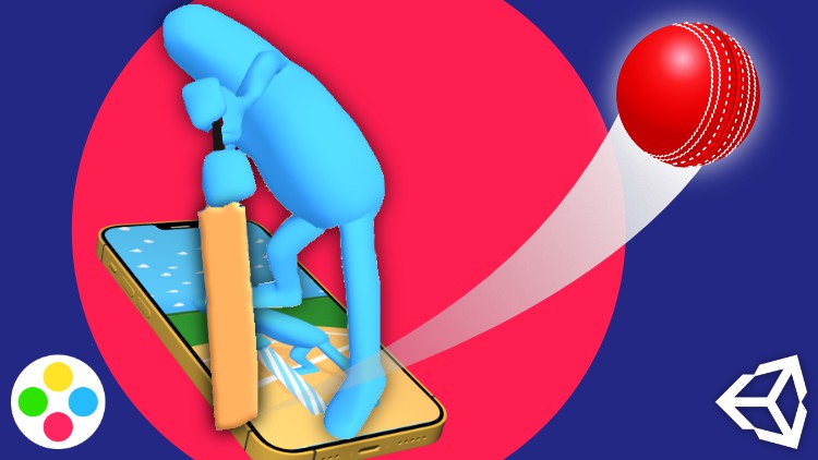 Unity 超休闲板球手机游戏C#教程 #1 Unity Hyper Casual Cricket Mobile Game using C#