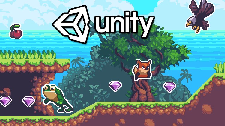 通过使用Unity和C#制作2D平台游戏教程 Learn To Code By Making a 2D Platformer in Unity & C#